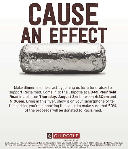 Eat at Chipotle – Raise Money For Missions