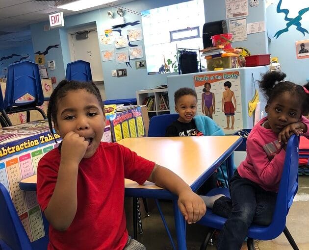 Reclaim3d delivered tables and chairs to kids in the inner-city of Chicago, IL from a generous donation from First Midwest Bank Charitable Foundation.