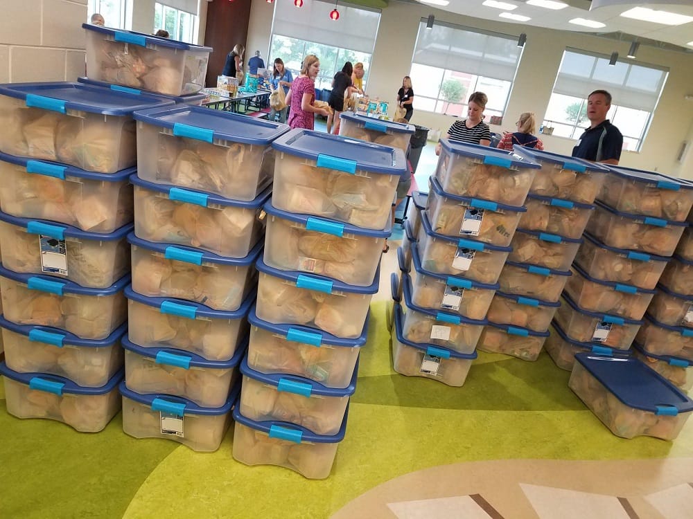 Backpack food program — Feeding Kids From Low-Income Families