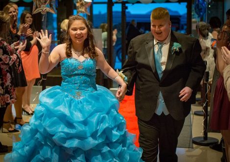 A prom experience for people with special needs.